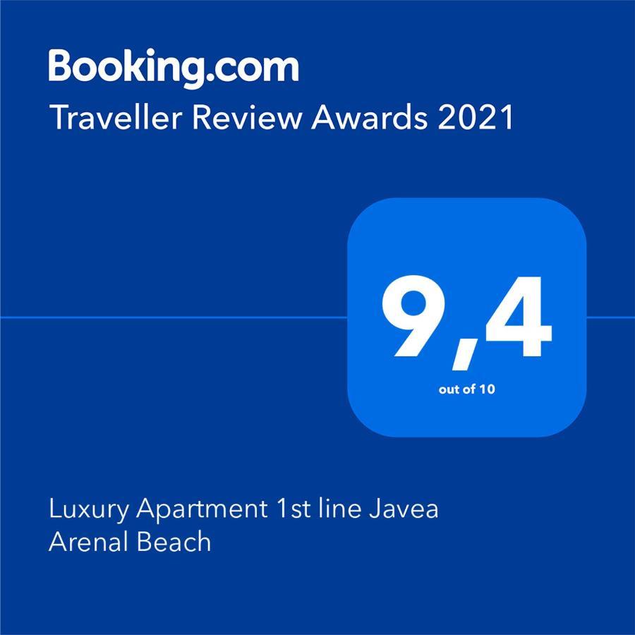 Luxury Apartment 1St Line Javea Arenal Beach Exteriér fotografie